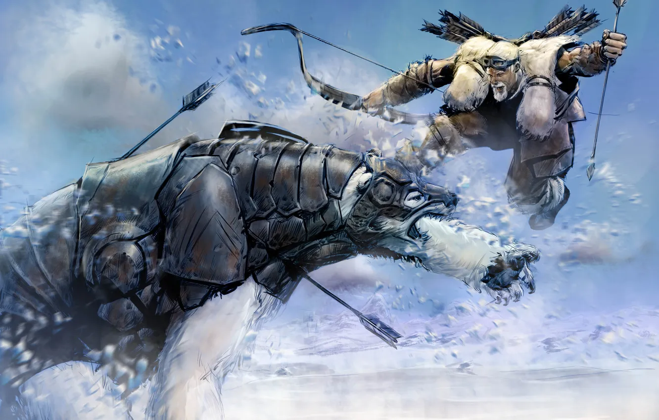 Photo wallpaper bear, the Golden compass, the golden compass