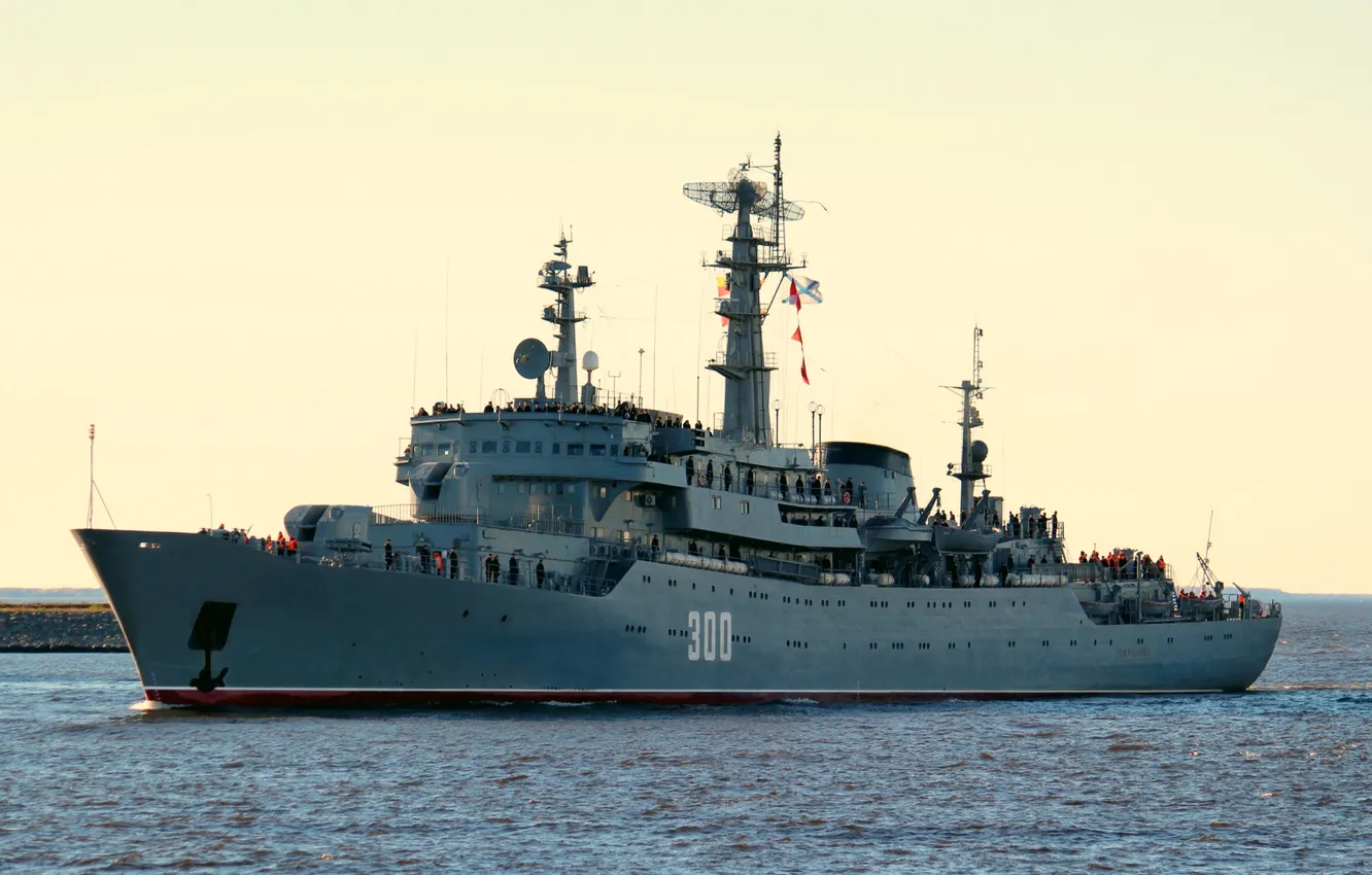 Photo wallpaper ship, training, Smolny