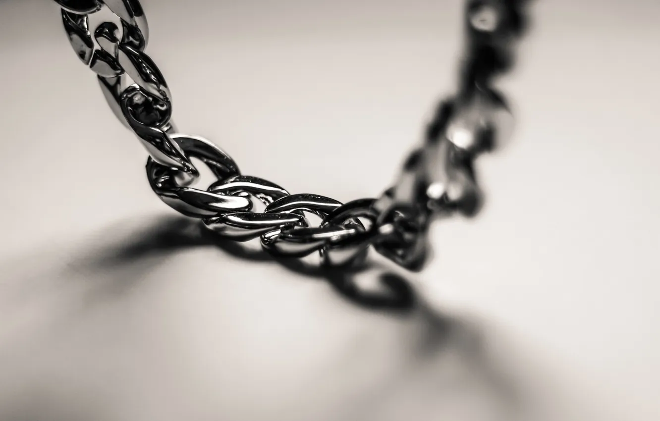Photo wallpaper ring, chain, links