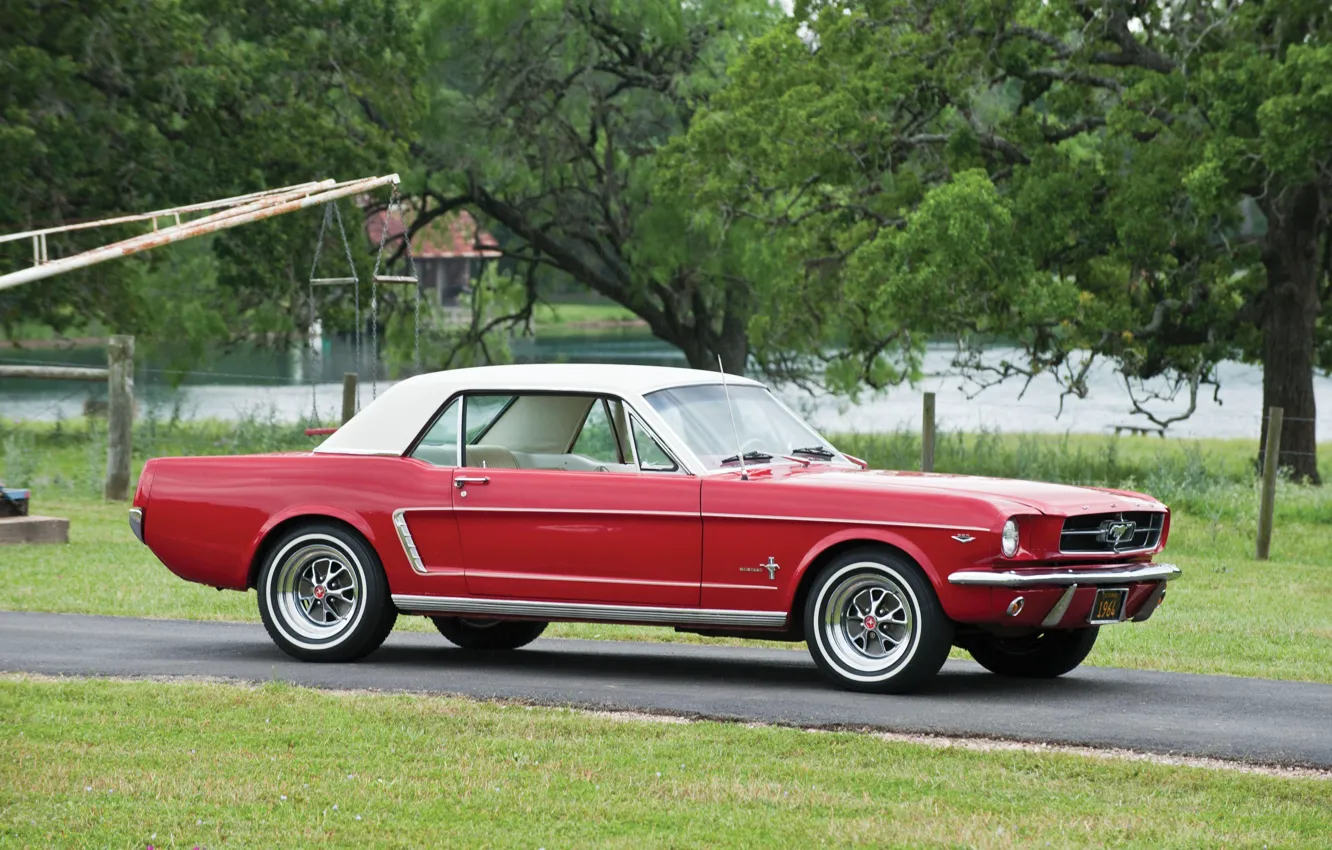 Photo wallpaper Ford Mustang, 1964, Hardtop, Classic Car