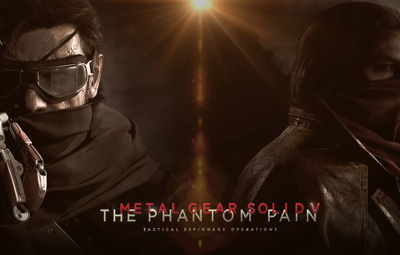 Photo wallpaper John, Jack, Naked Snake, Big Boss, Metal Gear Solid V: The Phantom Pain, Ocelot, Punished …