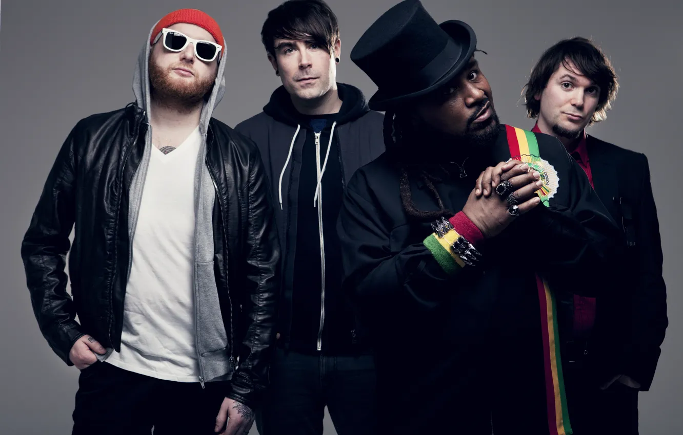 Photo wallpaper metal, metal, nu metal, Skindred, Skindred, Benji Webbe, reggae metal, reggae metal
