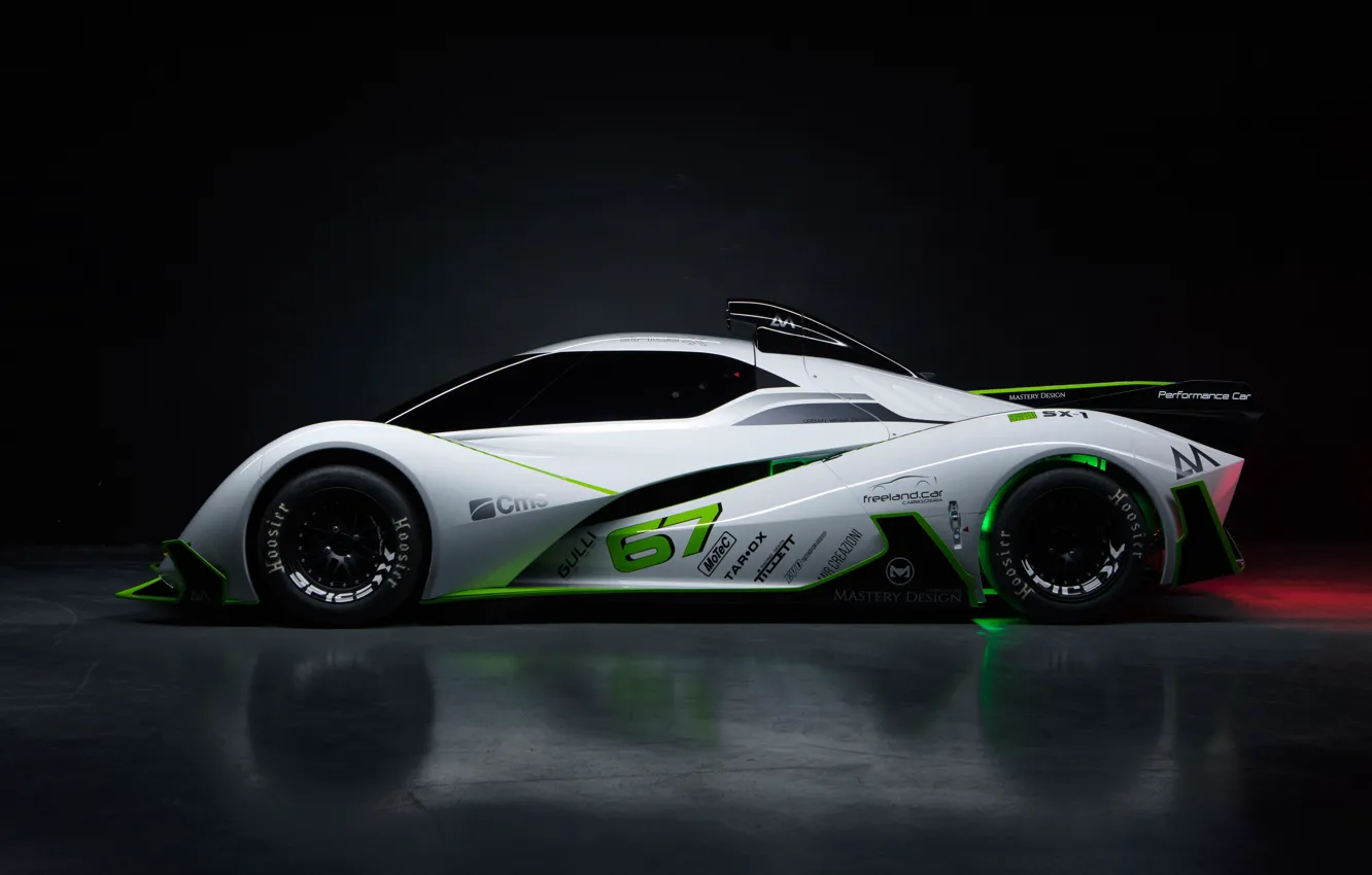 Photo wallpaper Concept, side view, 2018, electric car, Spice-X