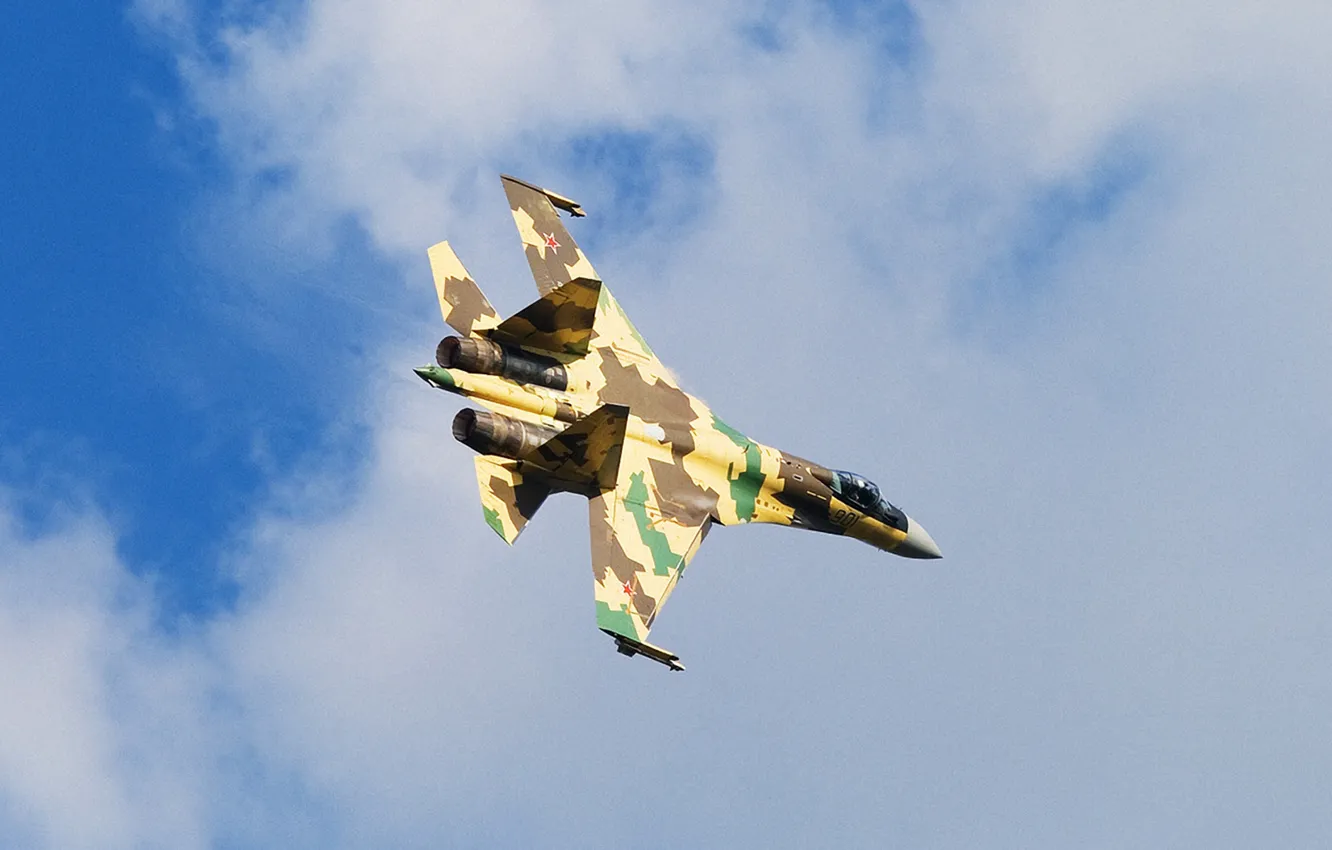 Photo wallpaper fighter, Dry, Su-35BM