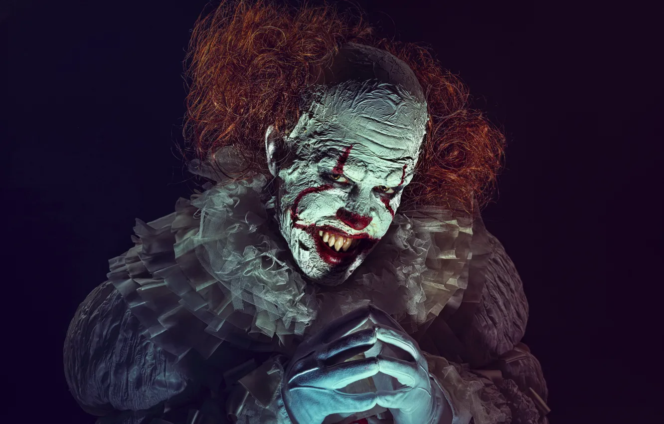 Photo wallpaper background, people, clown