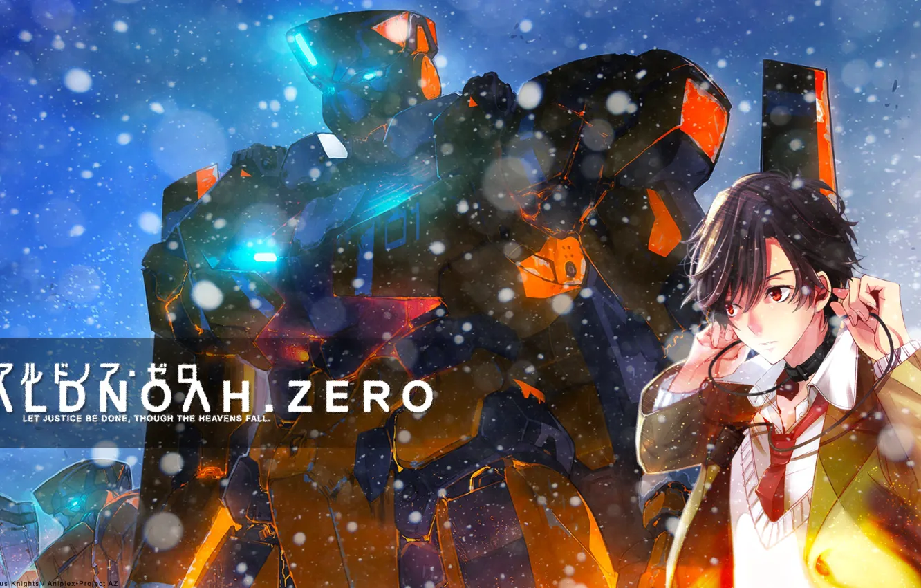 Photo wallpaper robot, art, guy, Aldnoah Zero, Kazuko, Ins