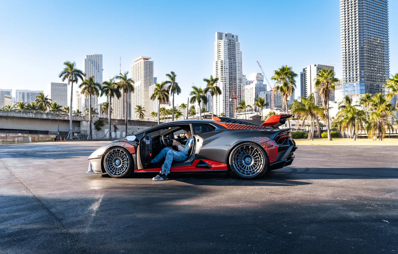 Photo wallpaper car, Lamborghini, Supercar