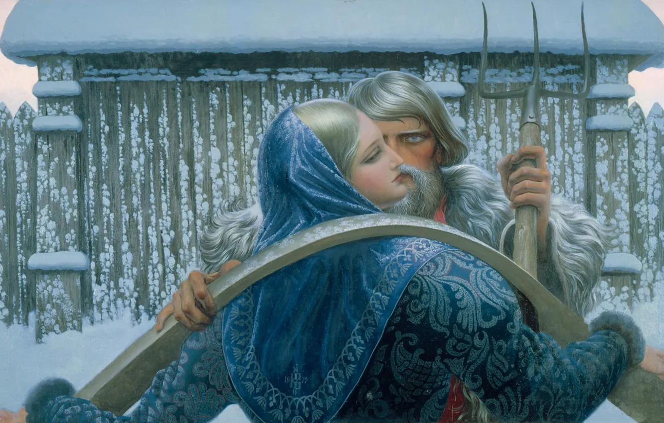 Photo wallpaper picture, Konstantin Vasilyev, Unexpected meeting, Russia