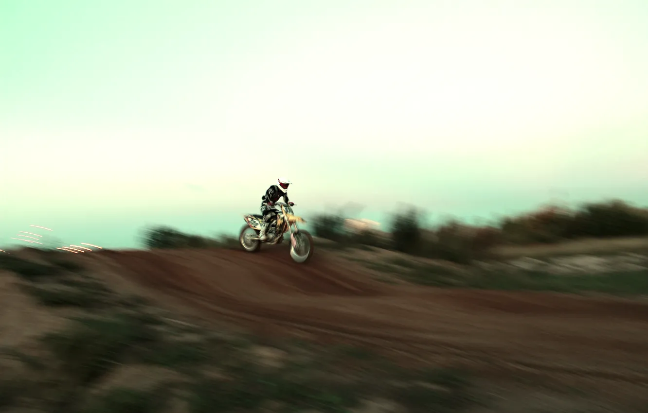 Photo wallpaper helmet, thirst, motorcycle, sport
