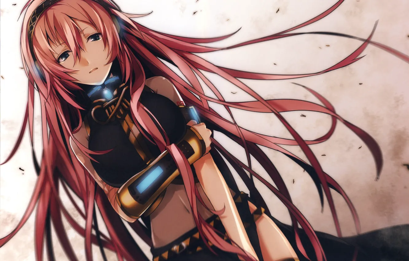 Photo wallpaper girl, vocaloid, Vocaloid