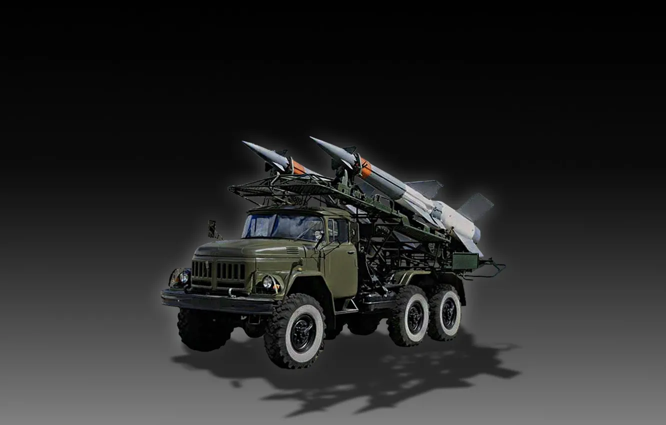 Photo wallpaper Missile System, anti-aircraft, Air Defense, Neva-M, air defense system, S-125M