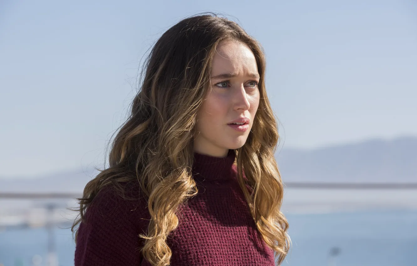 Photo wallpaper face, background, hair, Fear the walking dead, Fear the Walking Dead, Alycia Debnam-Carey