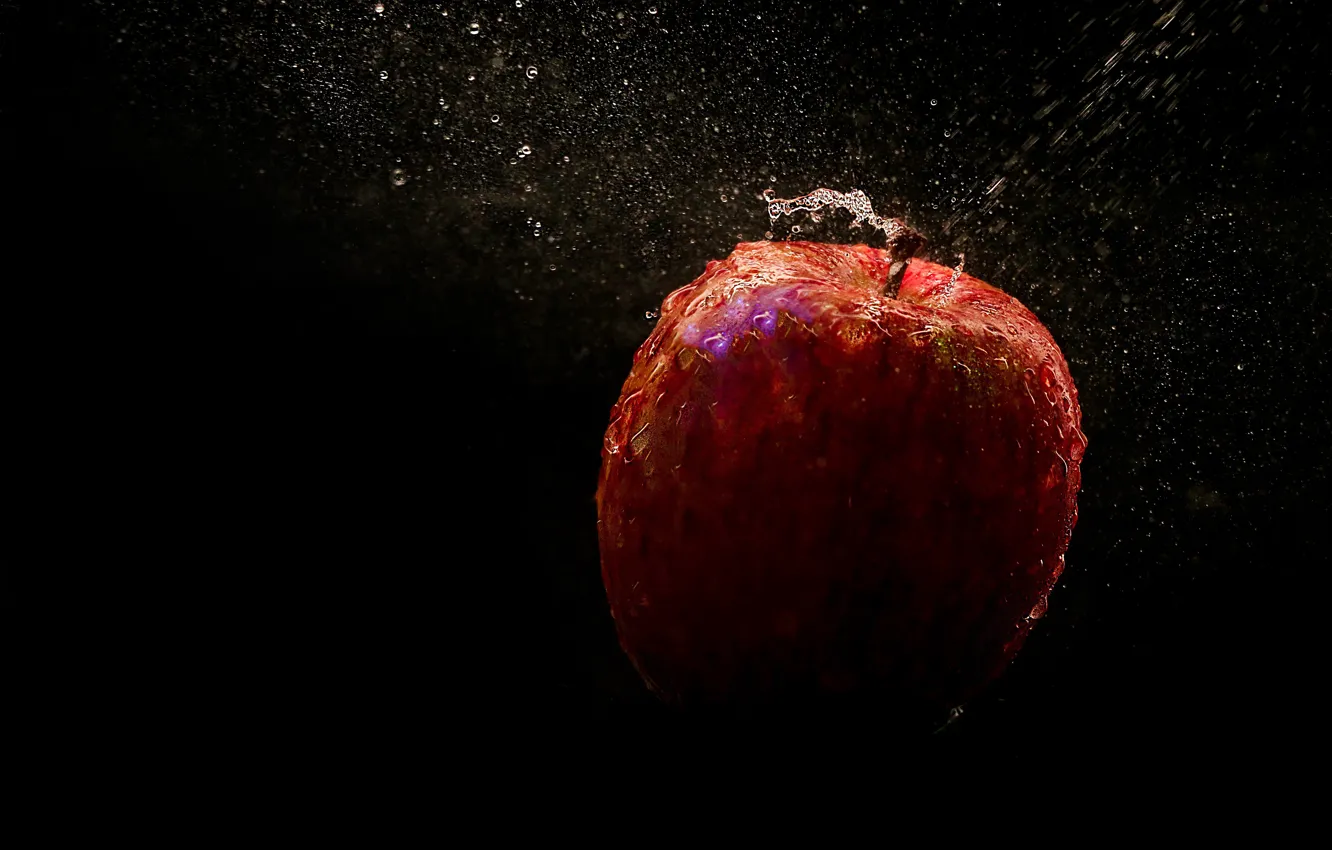 Photo wallpaper apple, photography, time, lapse