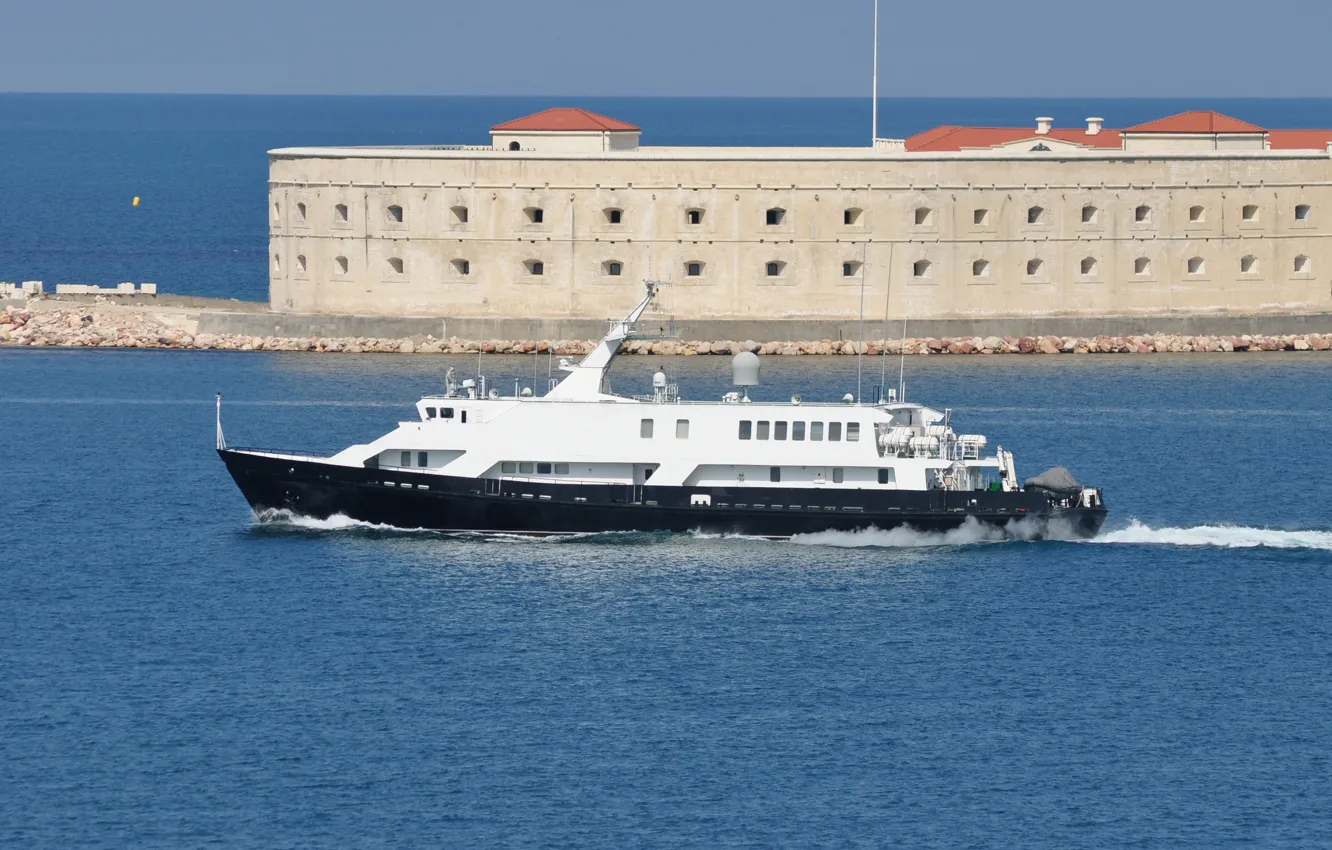 Photo wallpaper boat, Navy, connection, The black sea, Sevastopol, CWS-2155