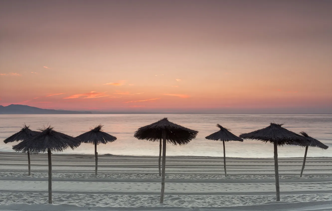 Photo wallpaper Catalonia, Spain, Dancing with the sun