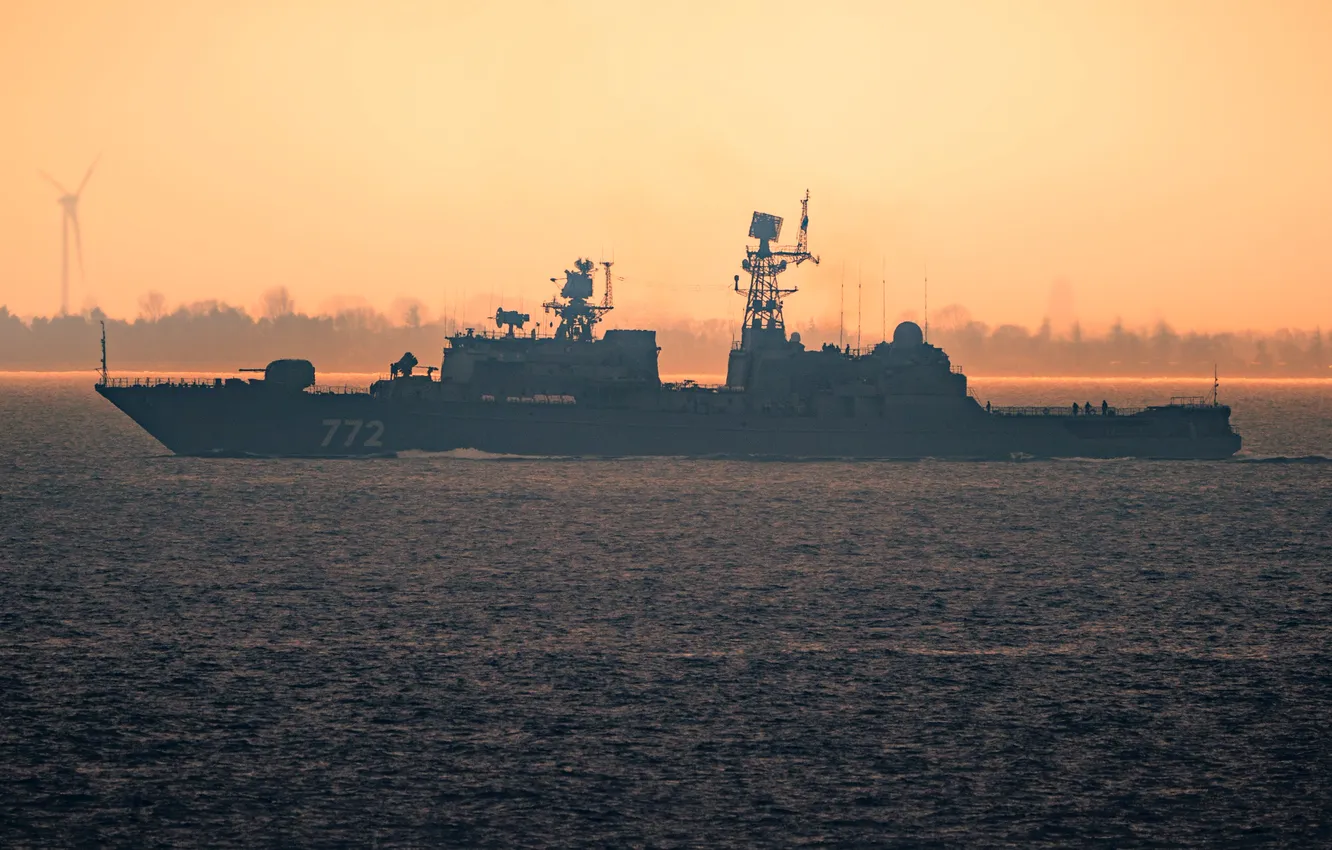 Photo wallpaper ship, guard, Undaunted