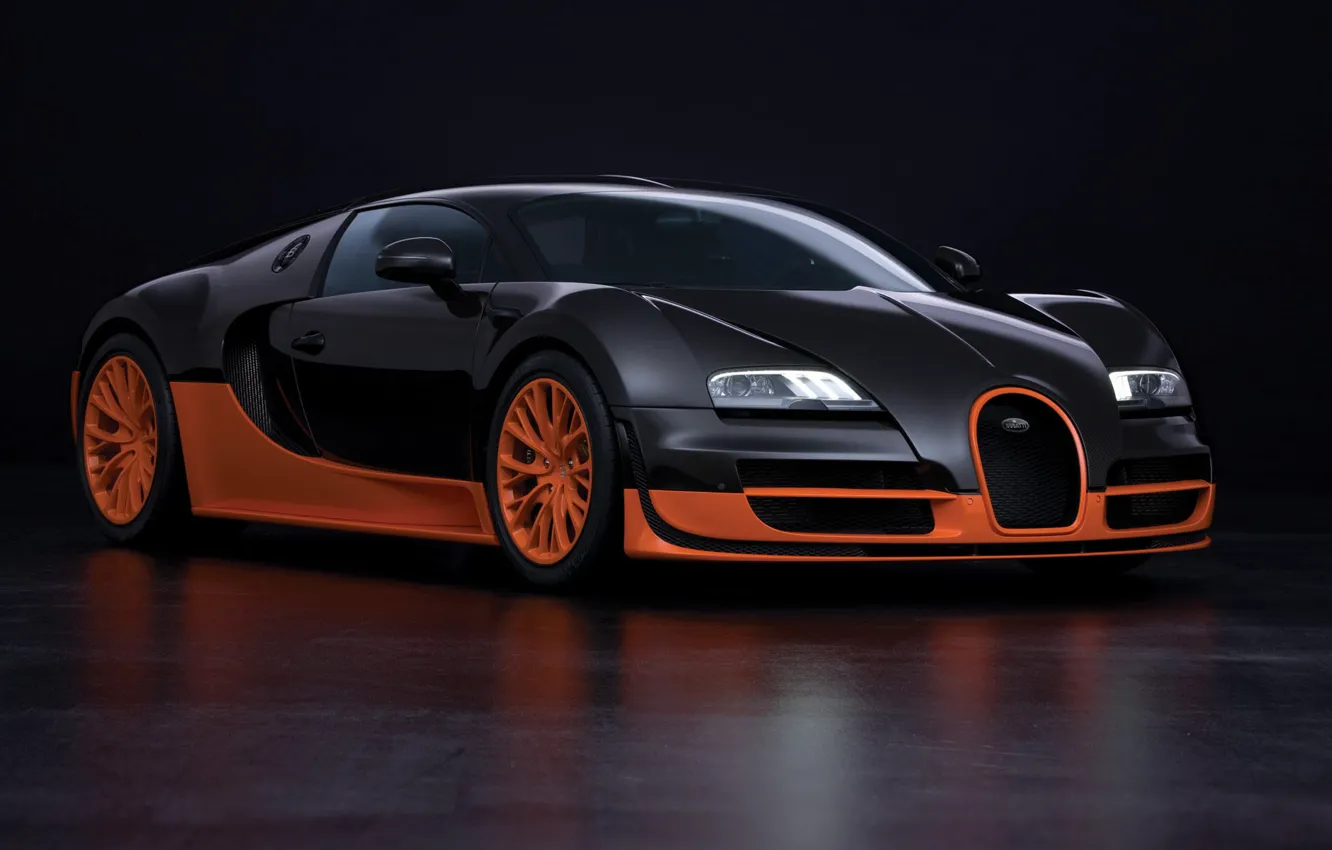 Photo wallpaper Bugatti, Veyron