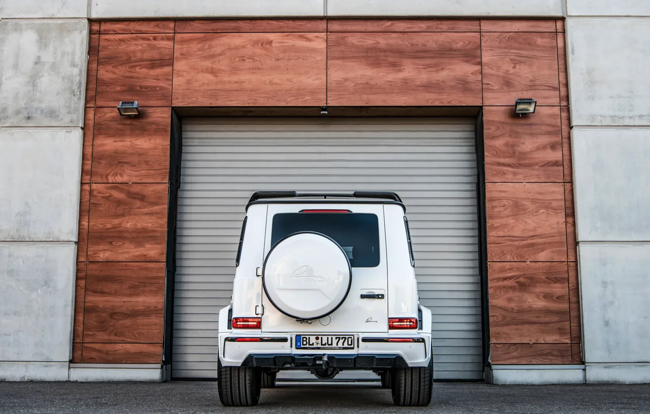 Photo wallpaper Mercedes-Benz, SUV, rear view, G-Class, Lumma Design, 2019, CLR G770
