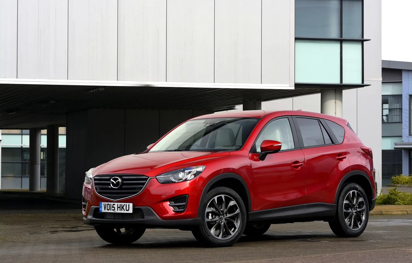 Photo wallpaper Mazda, Mazda, UK-spec, 2015, CX-5