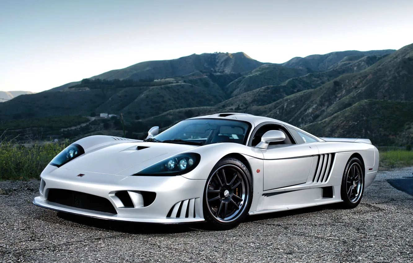 Photo wallpaper Saleen, supercar, car, the front, saline