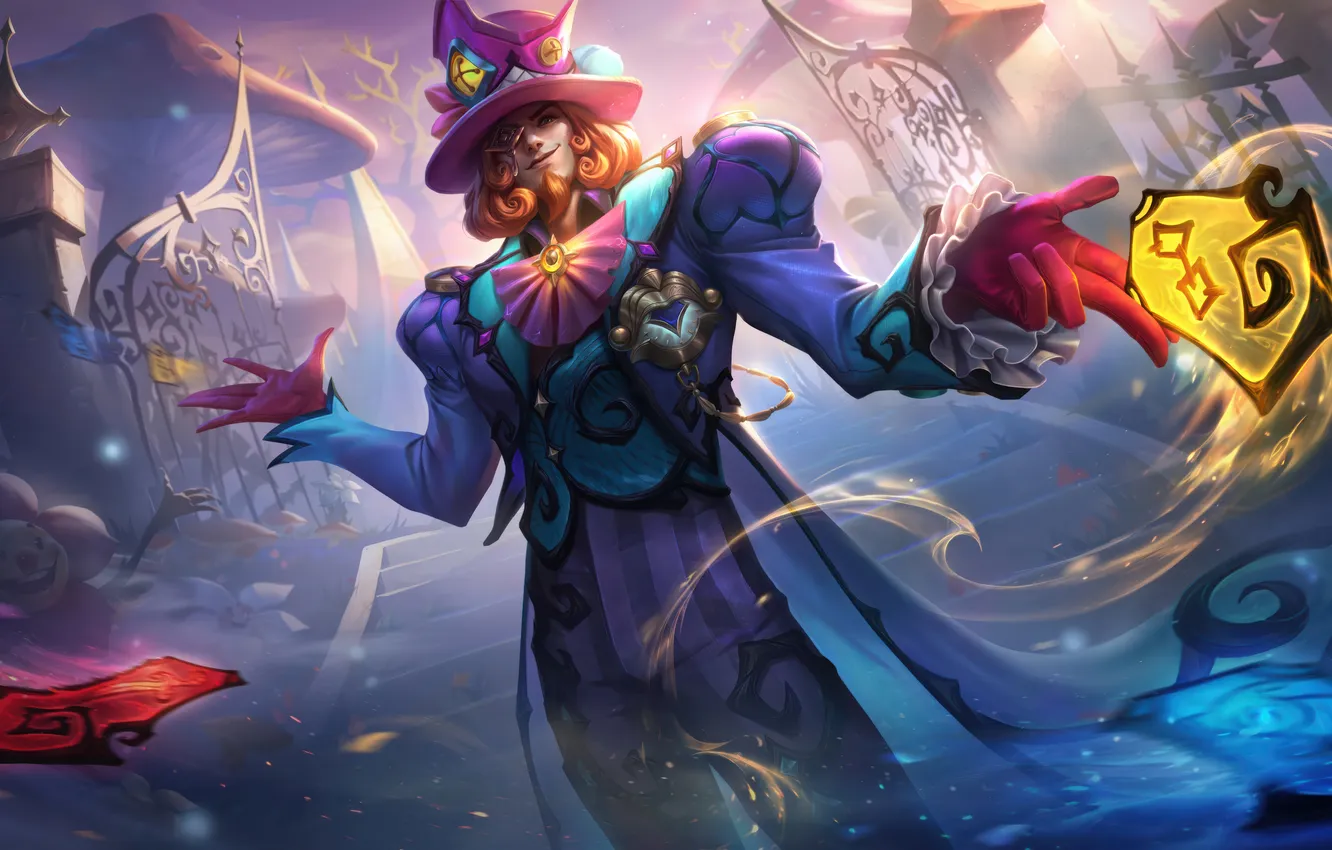 Photo wallpaper magic, game, gesture, characters, League of Legends, lol, LoL, League Of Legends