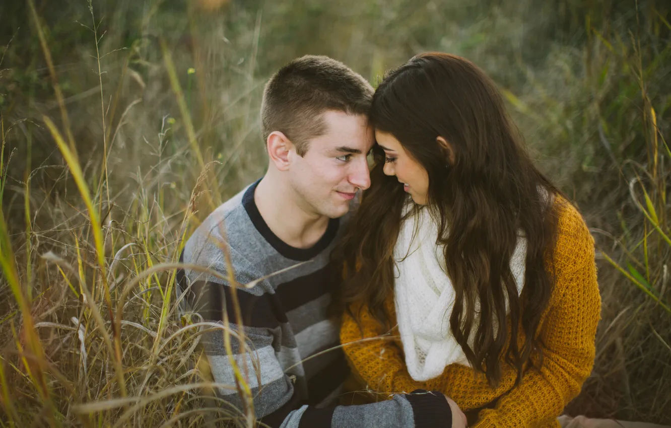 Photo wallpaper girl, guy, Jim