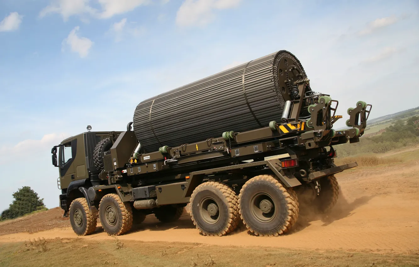 Photo wallpaper weapon, truck, armored, military vehicle, armored vehicle, armed forces, Stand, military power