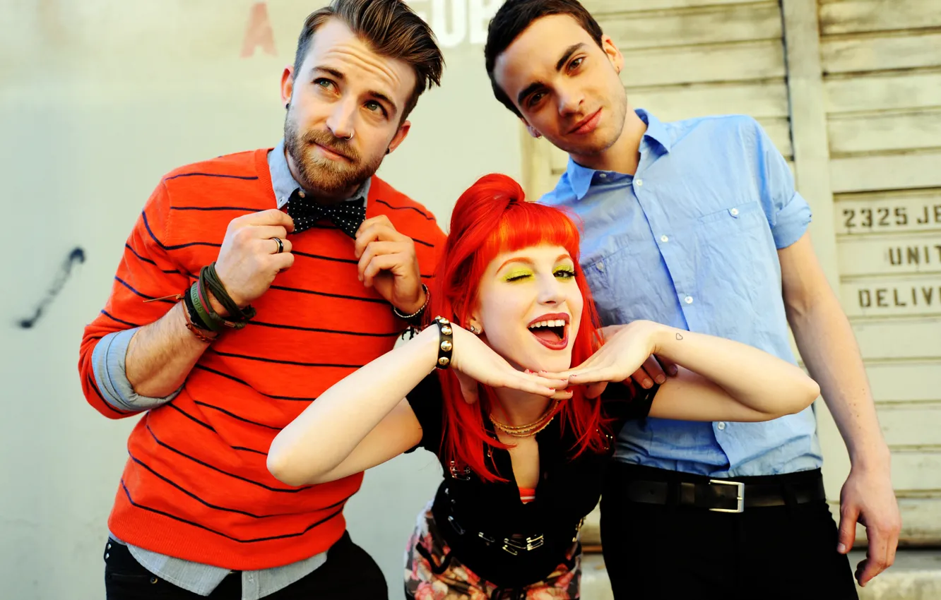 Photo wallpaper look, style, group, rock, Hayley Williams, Paramore, Hayley Williams, Taylor York