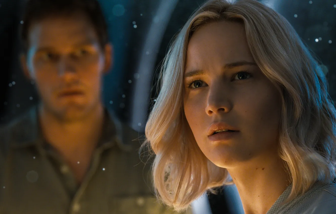 Photo wallpaper Passengers, Jennifer Lawrence, Jennifer Lawrence, 2016, Passengers, Nothing is accidental