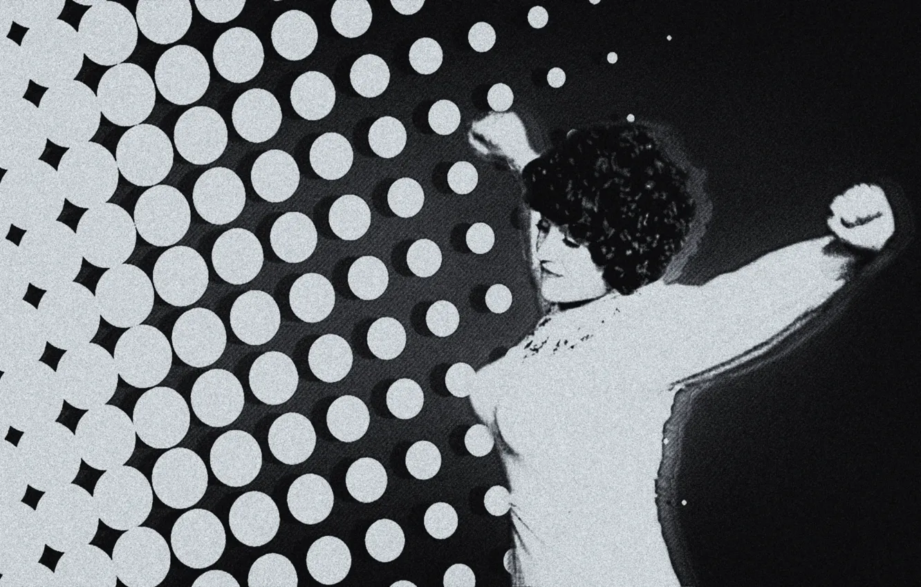 Photo wallpaper dance, USSR, vintage, Athos