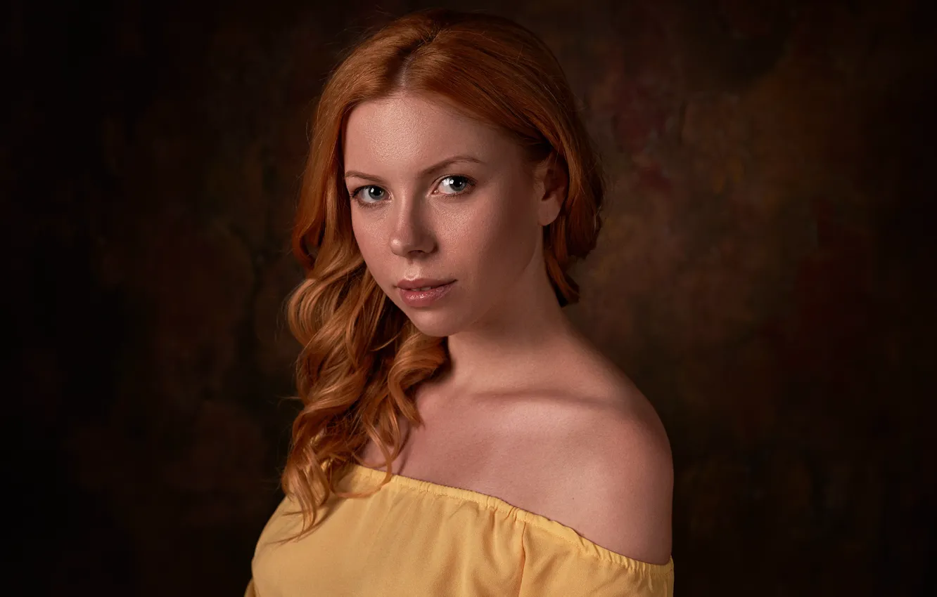 Photo wallpaper redhead, Natasha, Maxim Fawn