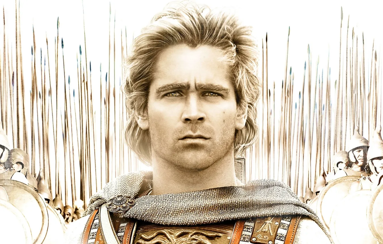 Photo wallpaper Colin Farrell, General, Alexander The Great, Alexander of Macedonia, The Great, Alexander, Leader