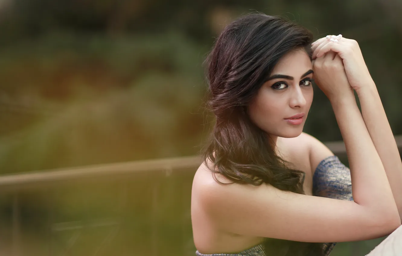 Photo wallpaper girl, hot, sexy, eyes, smile, beautiful, figure, model