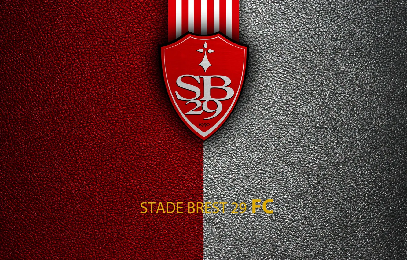 Photo wallpaper wallpaper, sport, logo, football, Ligue 1, Stade Brest 29