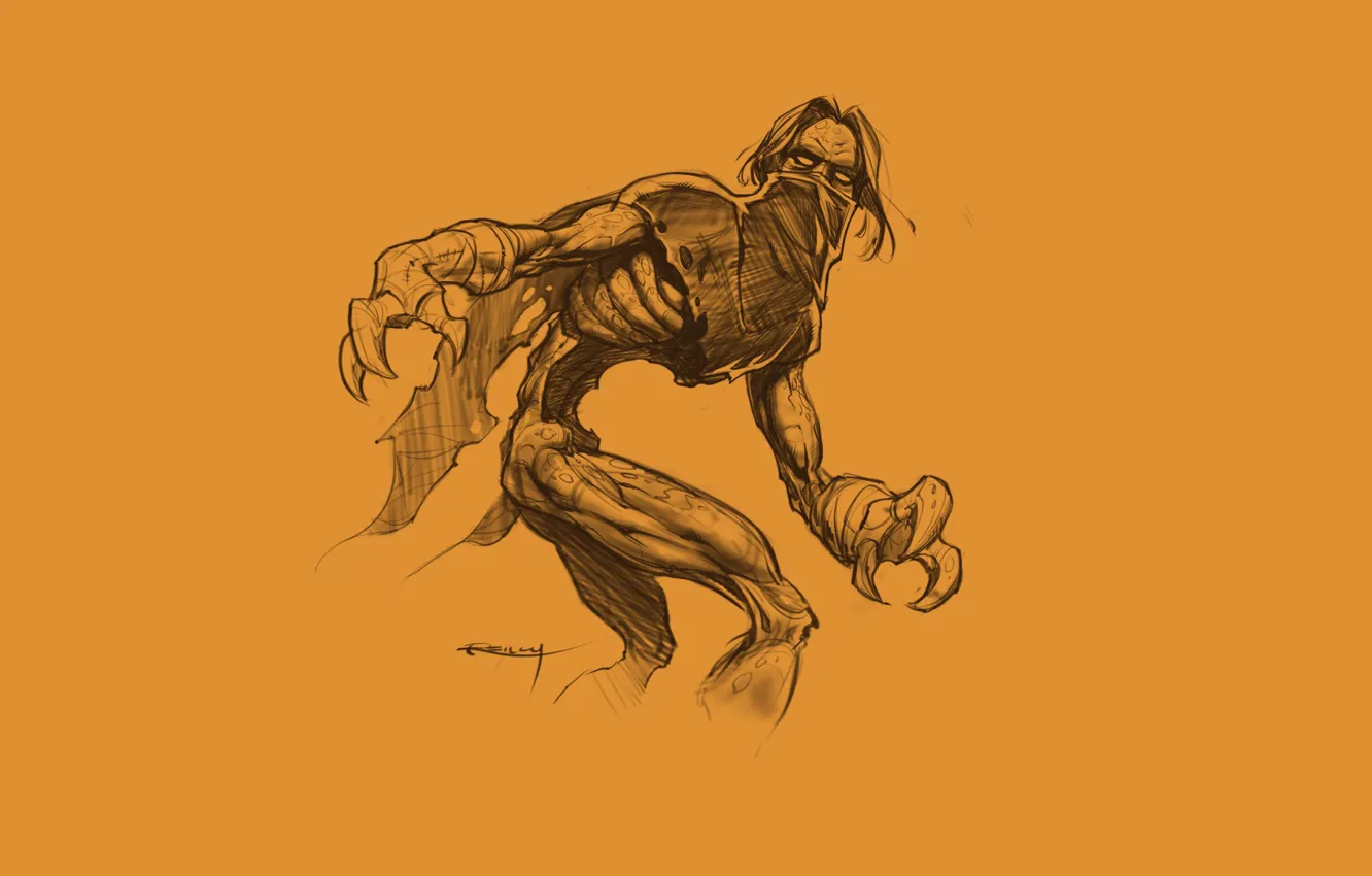 Photo wallpaper monster, zombies, monster