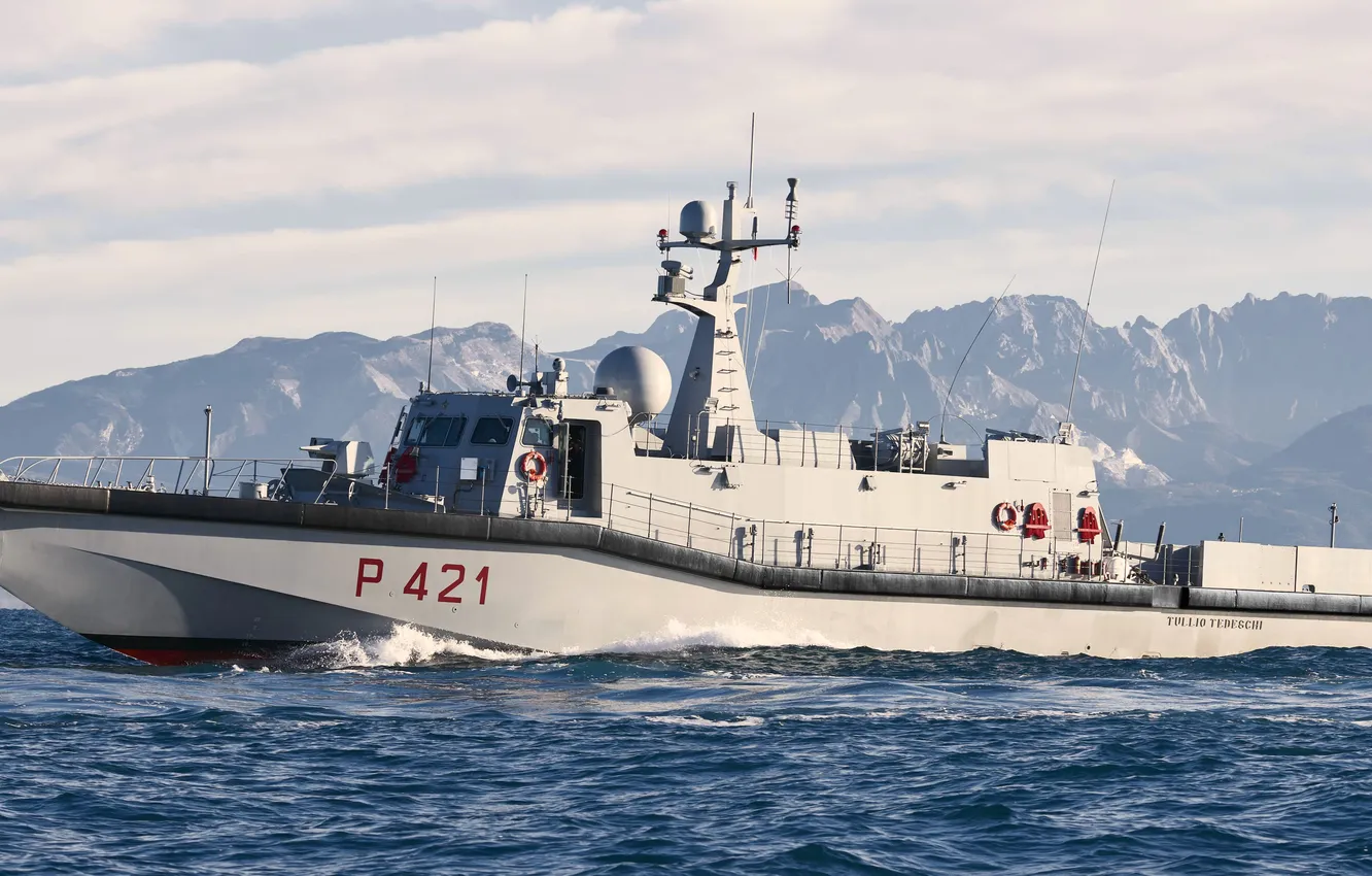 Photo wallpaper special, The Italian Navy, A special forces boat