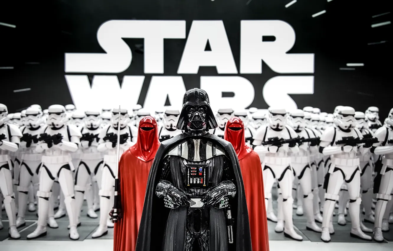 Photo wallpaper Darth Vader, Star wars, Stormtrooper