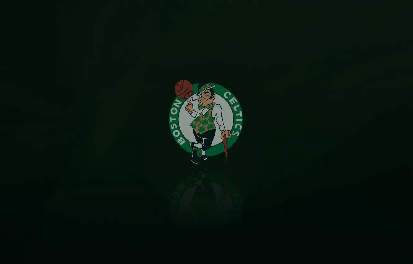 Photo wallpaper Logo, NBA, Basketball, Sport, Boston Celtics, Celtics, Emblem
