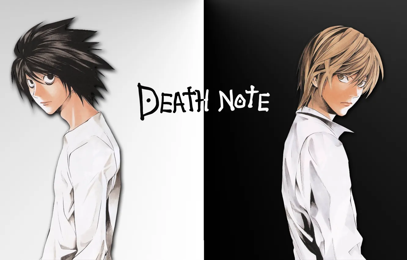 Photo wallpaper guys, Death note, Dead Note