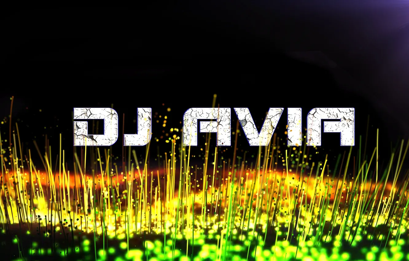 Photo wallpaper Music, Cover, DJ, Particle