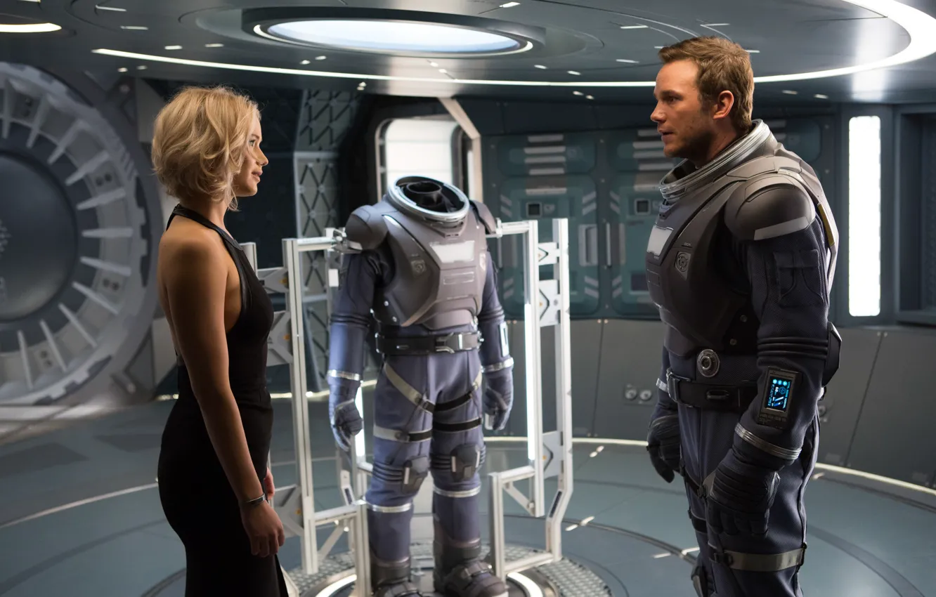 Photo wallpaper space, girl, Action, Aurora, woman, beautiful, pretty, man