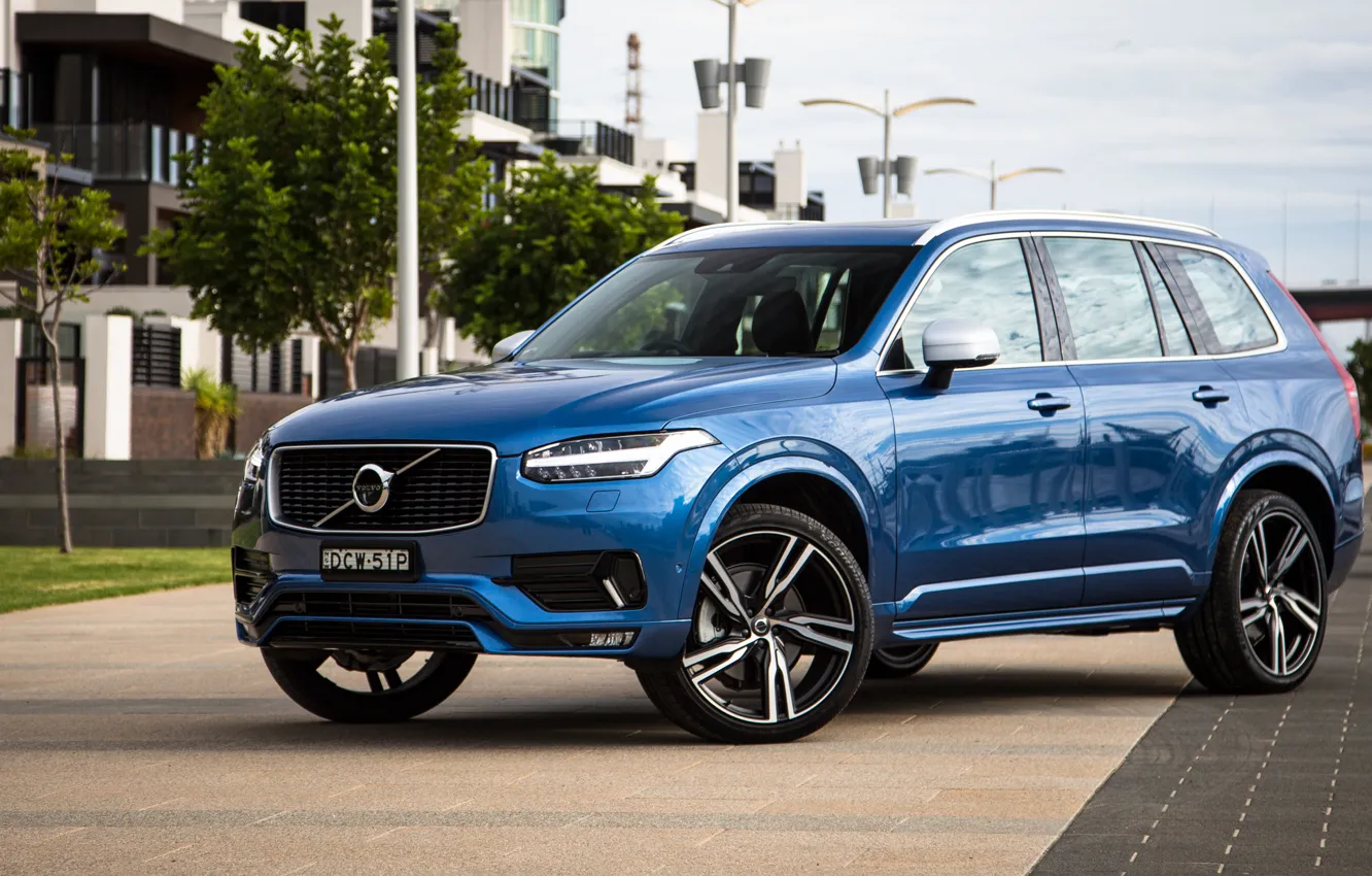 Photo wallpaper Volvo, XC90, Volvo, crossover