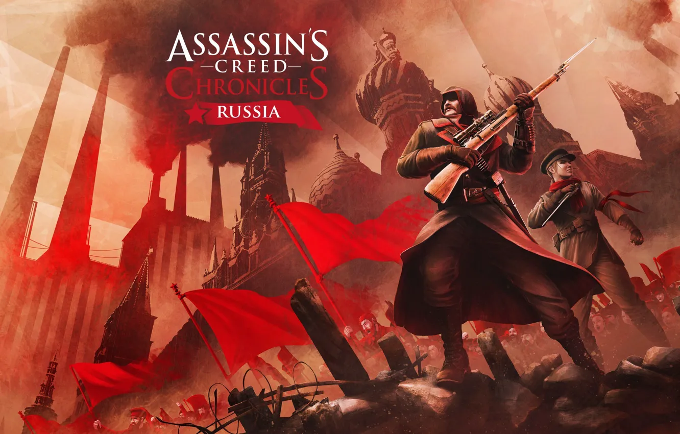 Photo wallpaper Russia, Art, Russia, Asasin, Assassin's Creed: Chronicles, Mykola Orlov