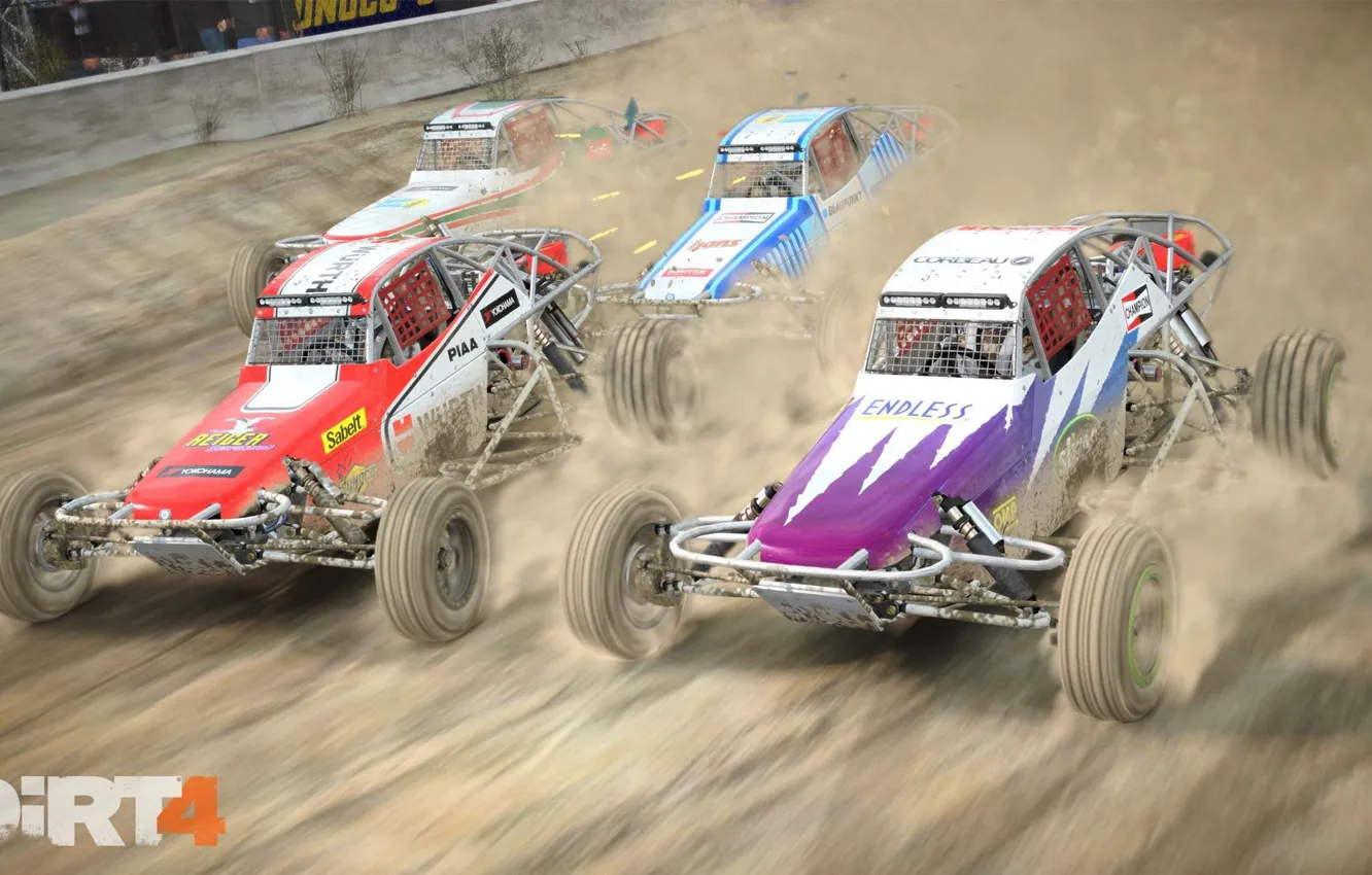 Photo wallpaper car, game, cars, Dirt, race, speed, fast, Dirt 4