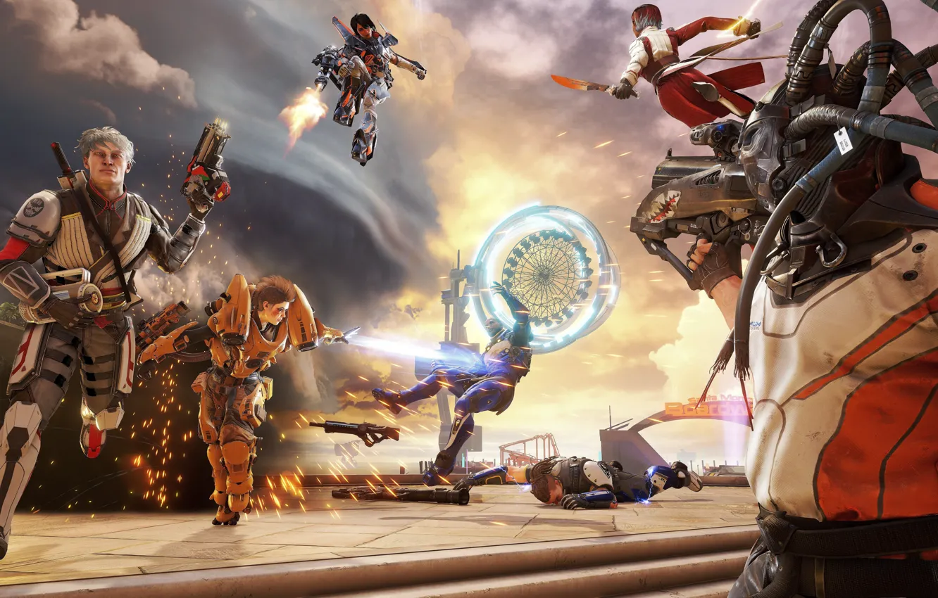 Photo wallpaper gun, pistol, weapon, rifle, Nexon, Unreal Engine, Boss Key Productions, LawBreakers