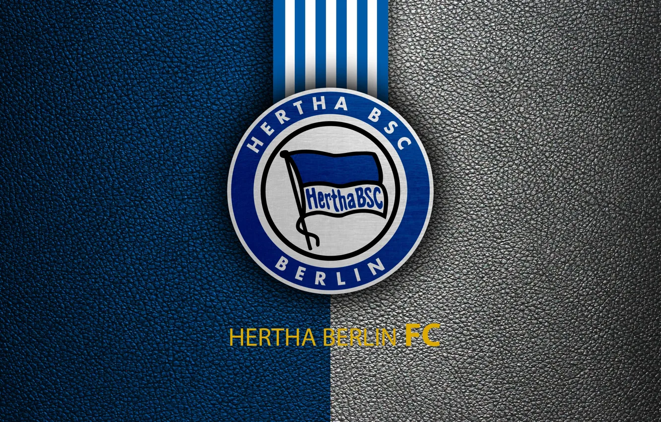 Photo wallpaper wallpaper, sport, logo, football, Bundesliga, Hertha Berlin