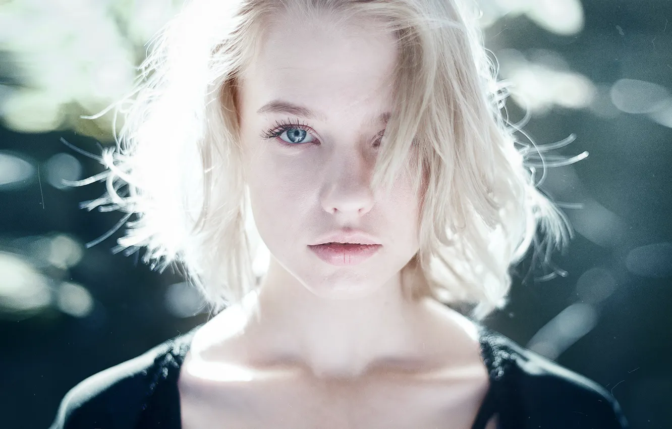 Photo wallpaper girl, light, portrait, Alex Andruchow