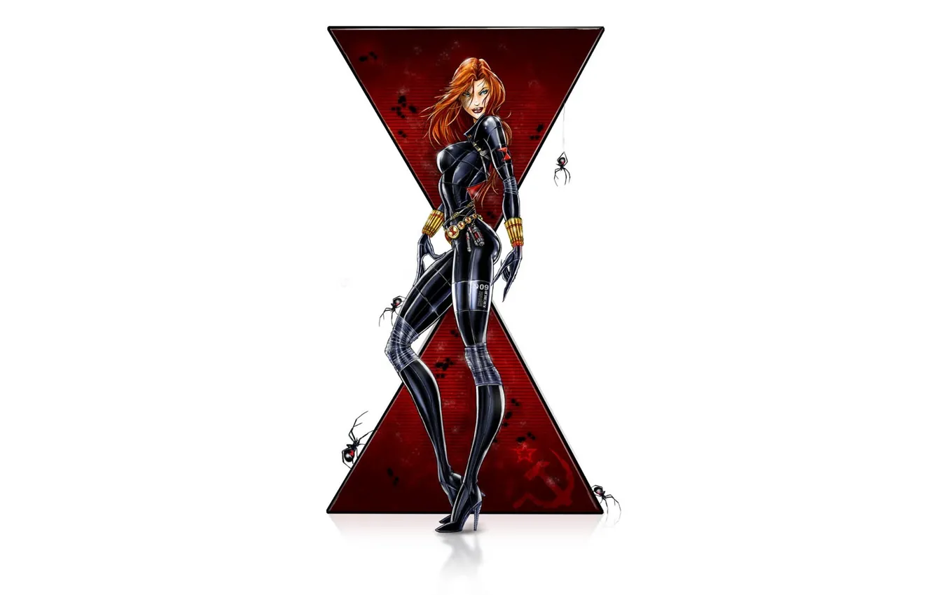 Photo wallpaper Black Widow, Black widow, Natasha
