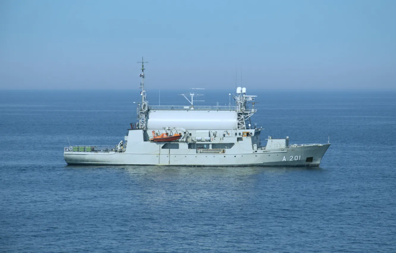 Photo wallpaper ship, Norway, scout