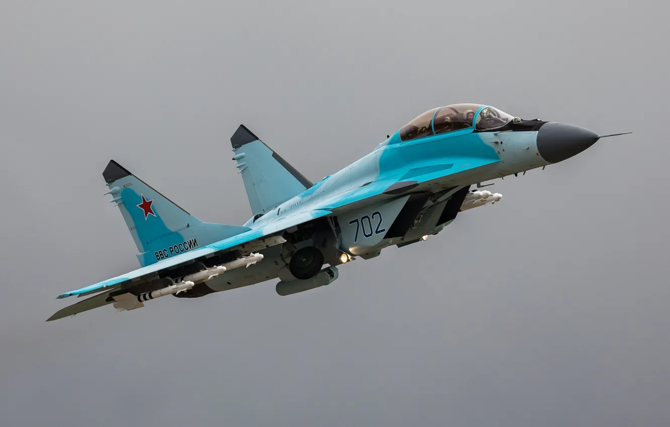 Photo wallpaper The Russian air force, multifunction, The MiG-35, light fighter